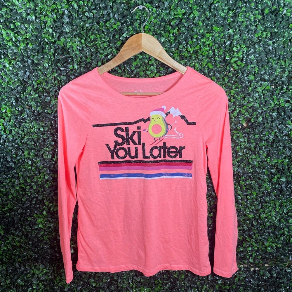 Justice, Hot Pink Girls Long Sleeve, Size 14